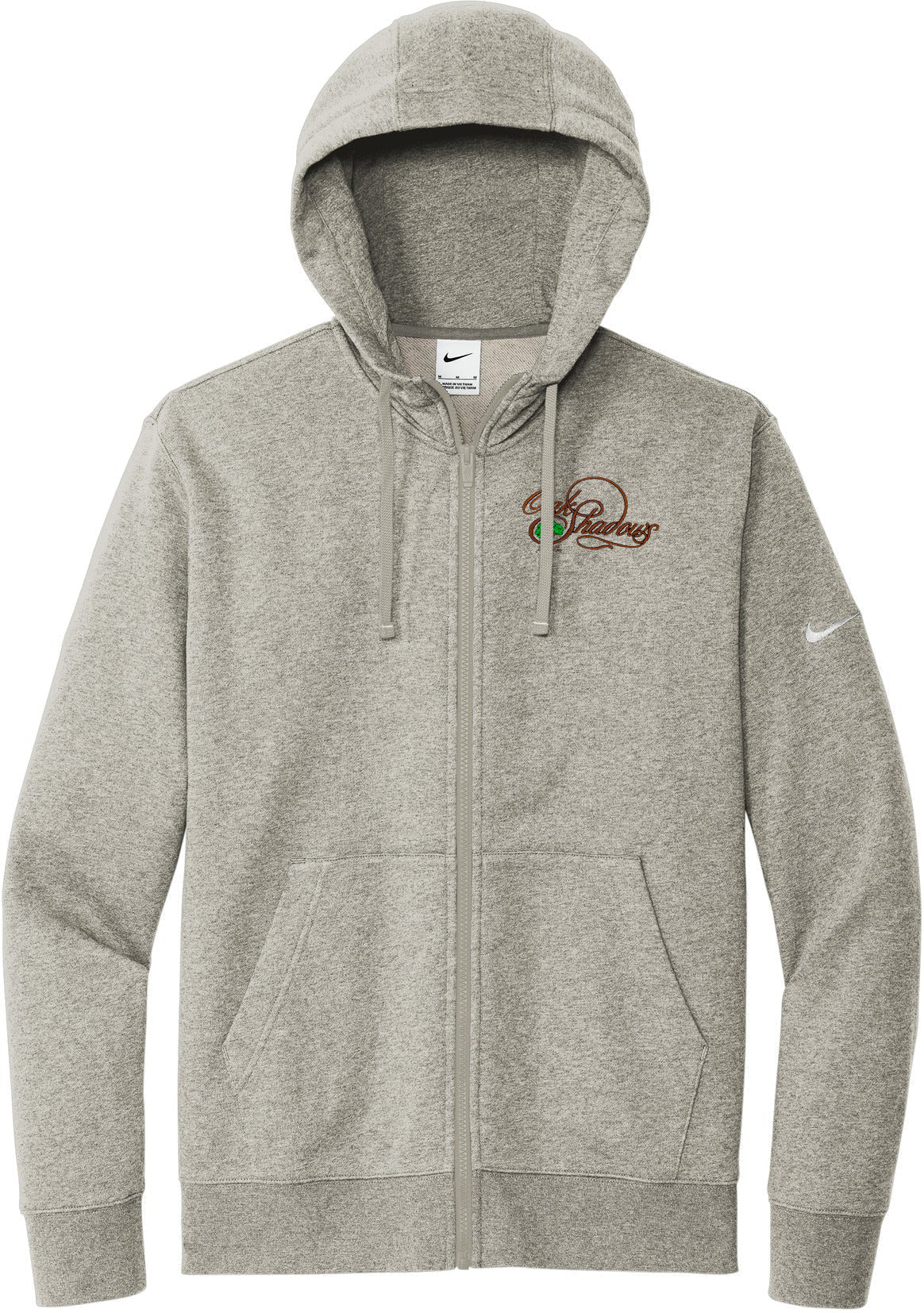 NIKE Club Fleece Sleeve Swoosh Full-Zip Hoodie