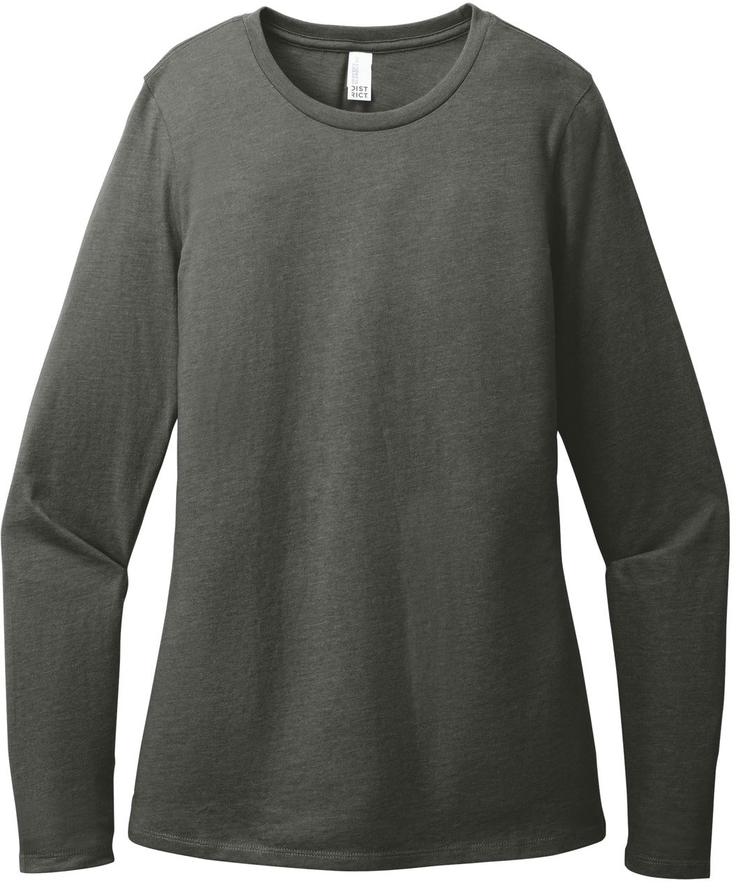 District Ladies Perfect Blend CVC Long Sleeve Tee