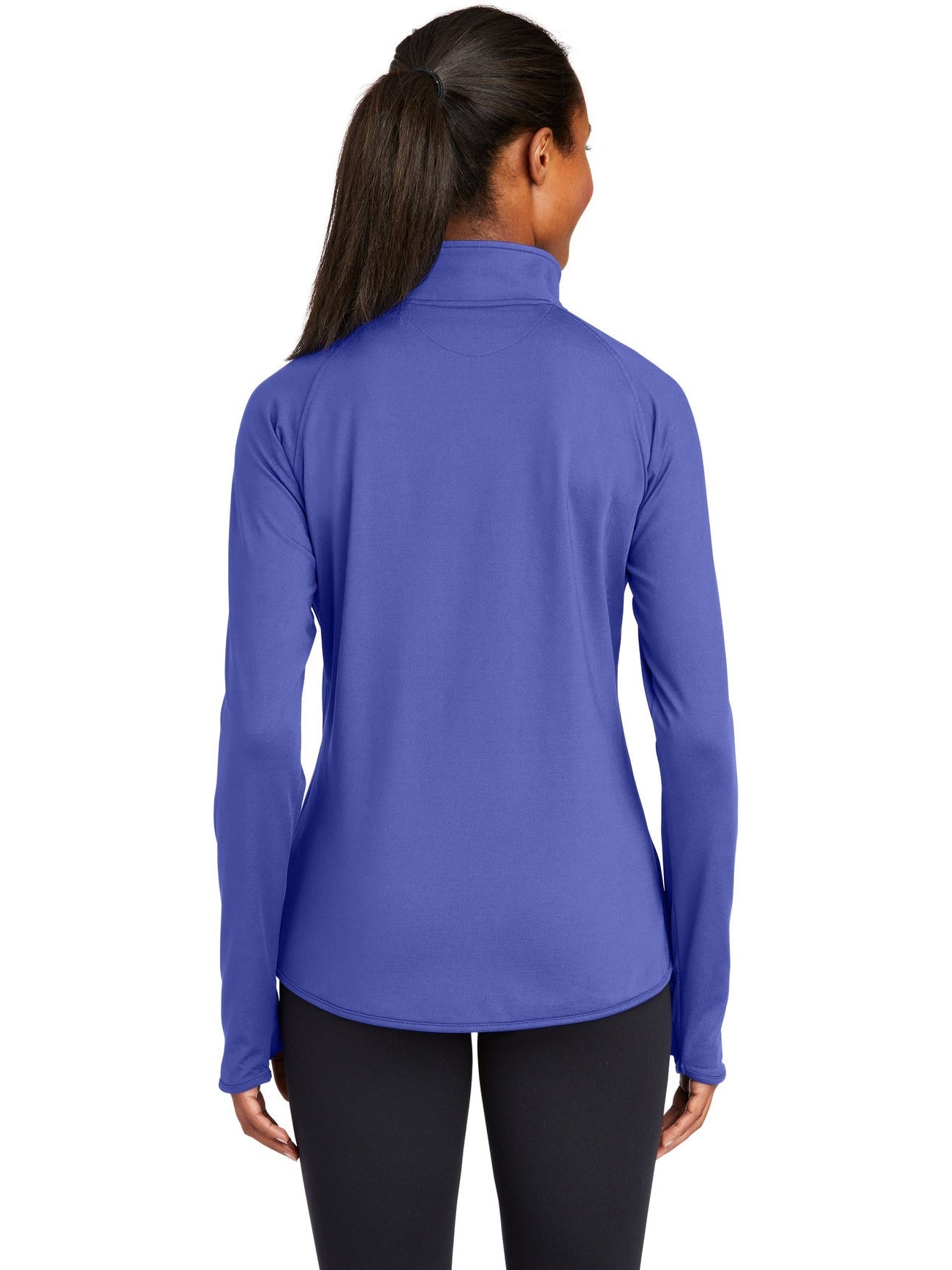 OUTLET-Sport-Tek Ladies Sport-Wick Stretch 1/2-Zip