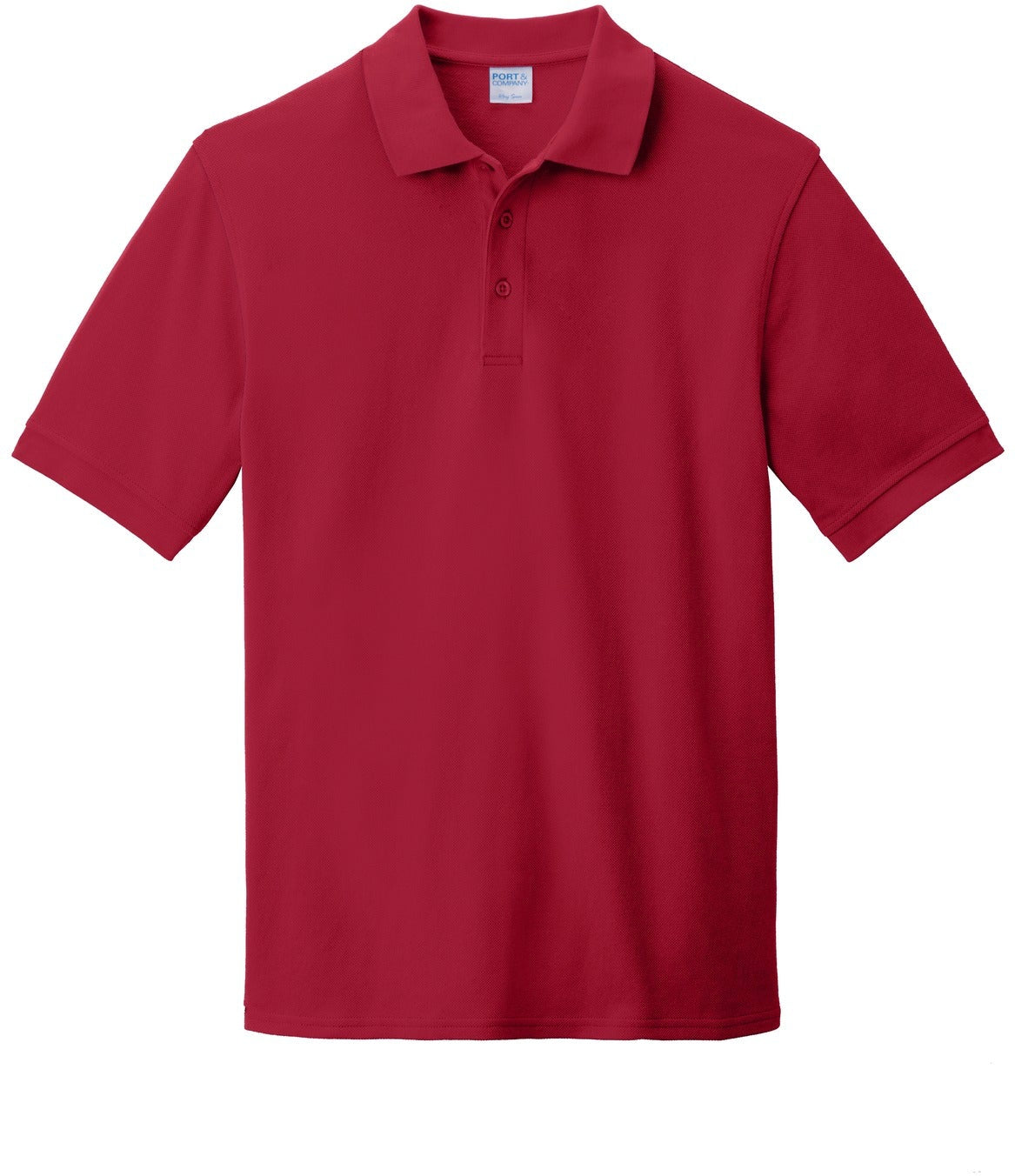 OUTLET-Port Authority Combed Ring Spun Pique Polo